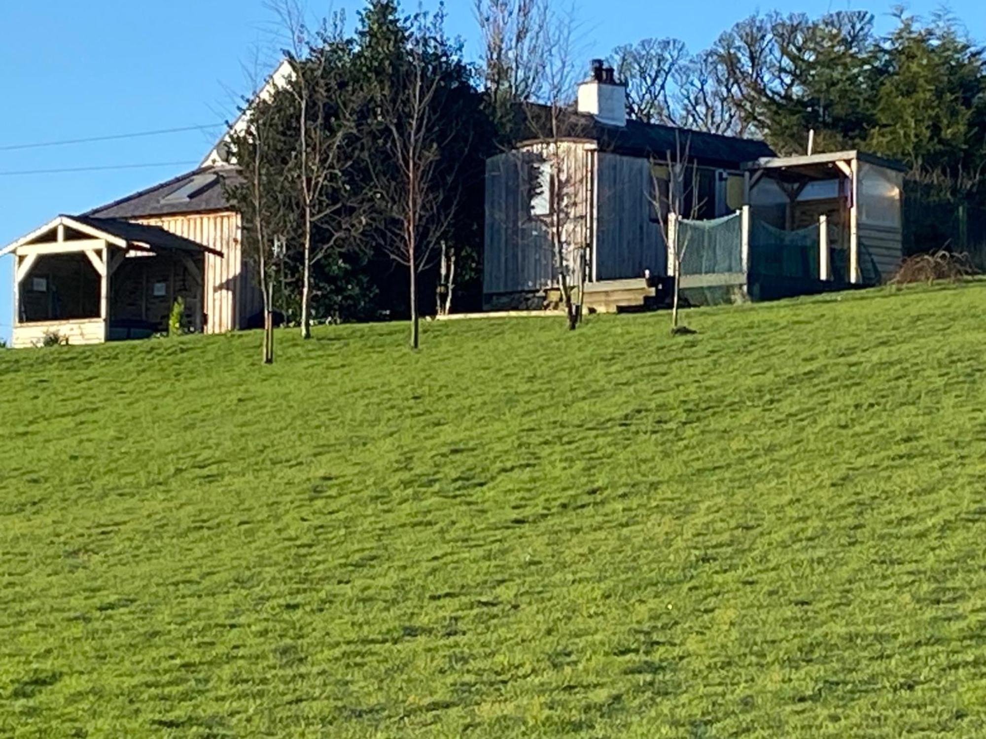 Stunning Shepherds Hut Rural Bliss Dumfries Exterior foto
